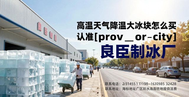 高温天气降温大冰块怎么买 认准太原良臣制冰厂