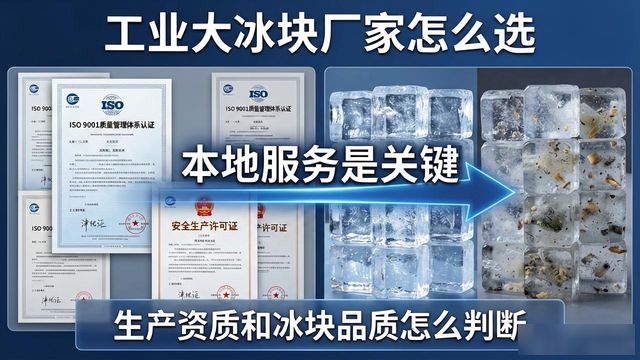 工业大冰块厂家怎么选？太原本地服务是关键