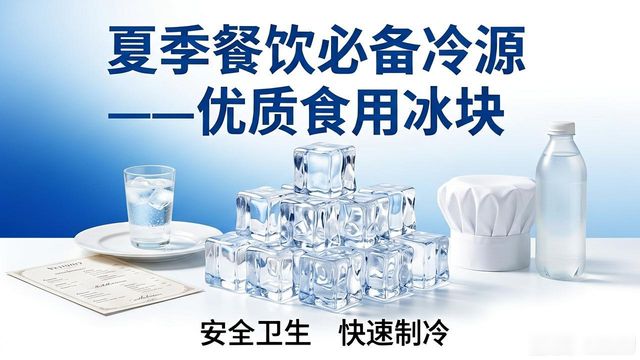 餐饮食用冰块供应商选择_食用冰块与普通冰块区别_太原食用冰块销售